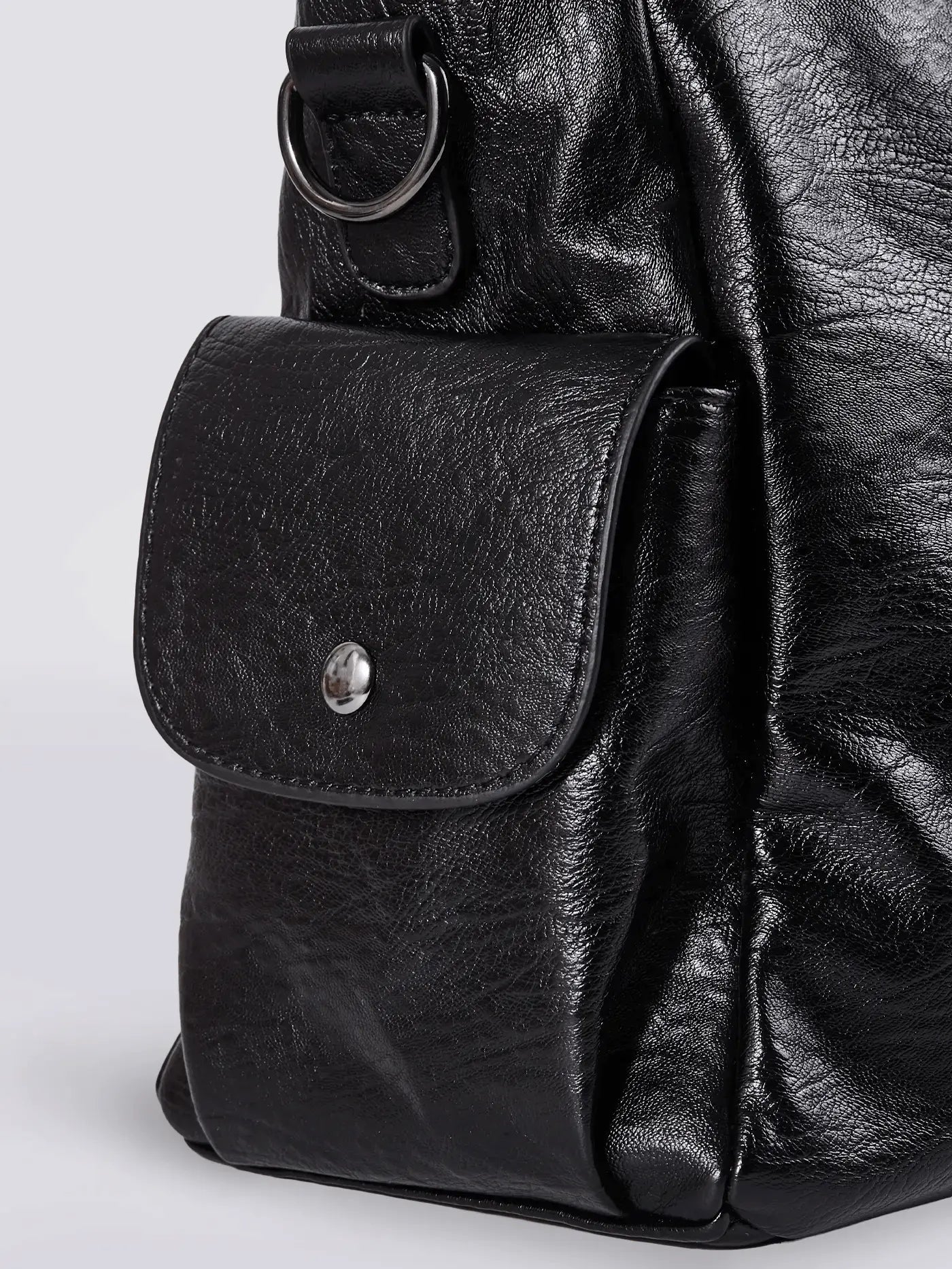 Sofia – Elegante Kontrasttasche aus Kunstleder