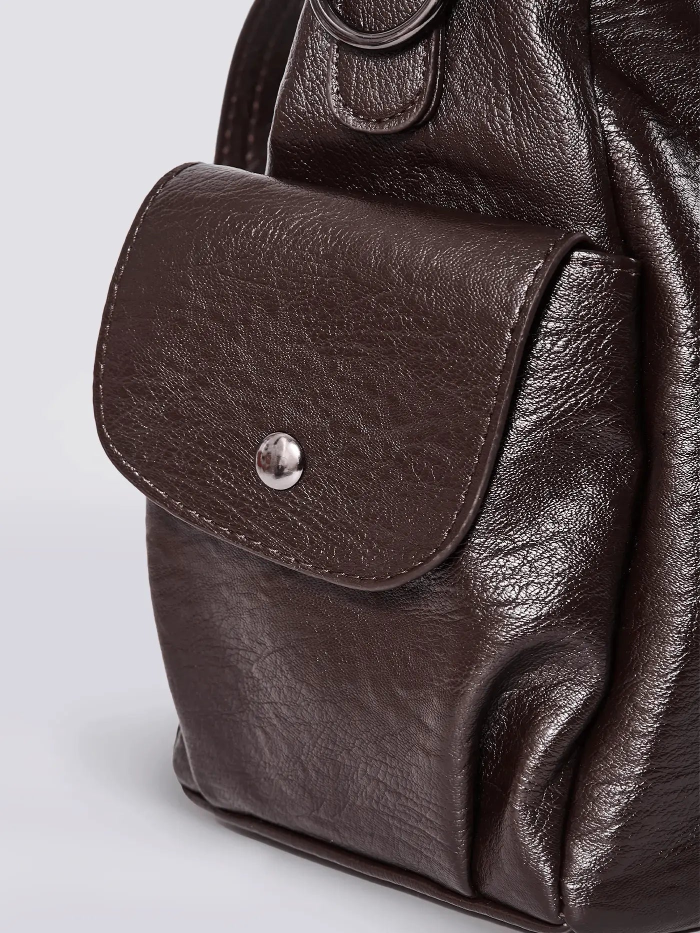 Sofia – Elegante Kontrasttasche aus Kunstleder