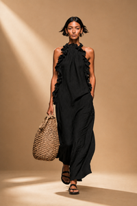 Lua | Maxi-Kleid mit Taschen