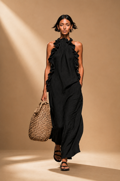 Lua | Maxi-Kleid mit Taschen