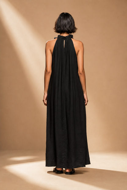 Lua | Maxi-Kleid mit Taschen