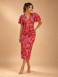 Tora™ - Kleid mit Plisseeärmeln