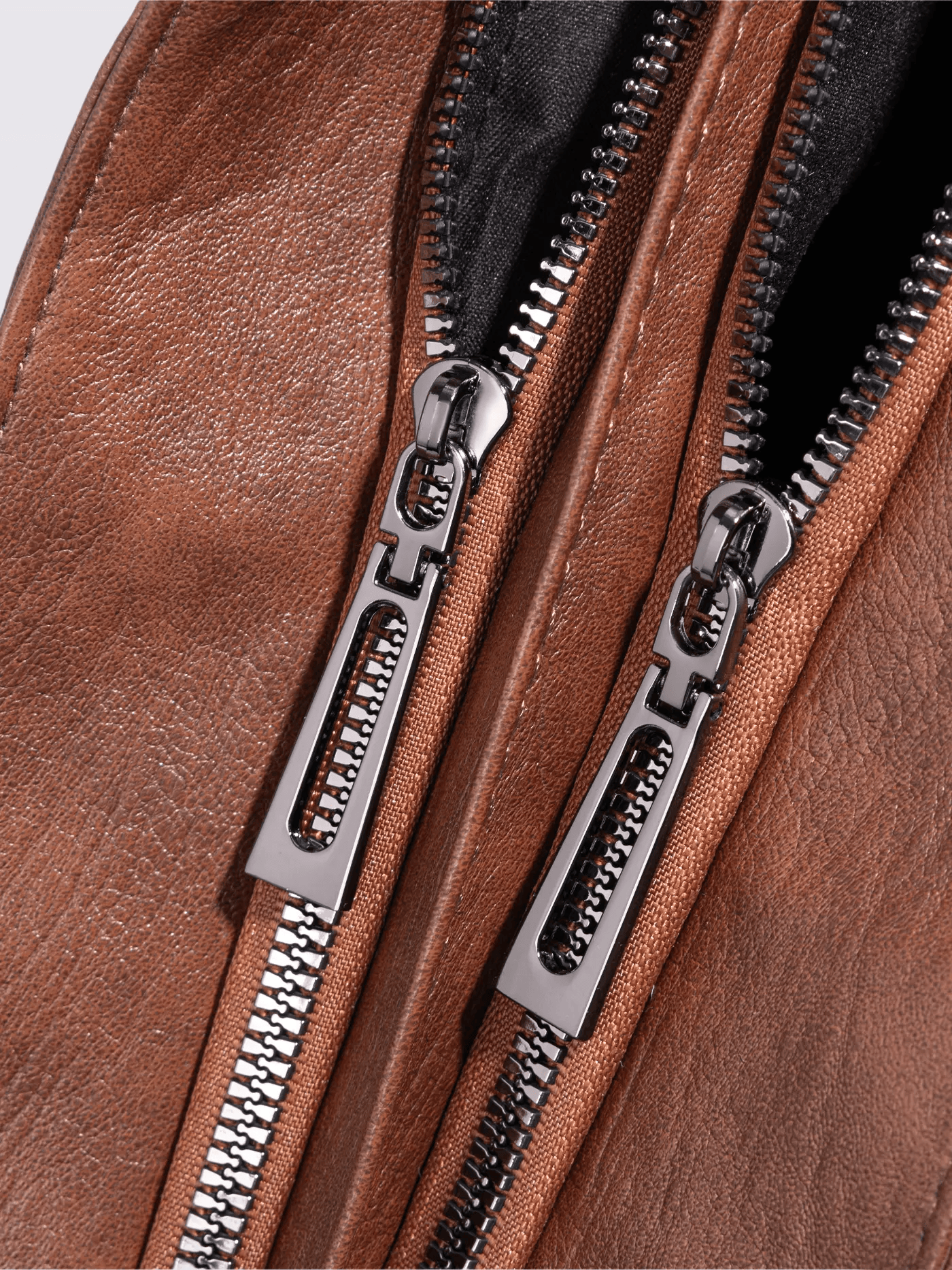 Sofia – Elegante Kontrasttasche aus Kunstleder