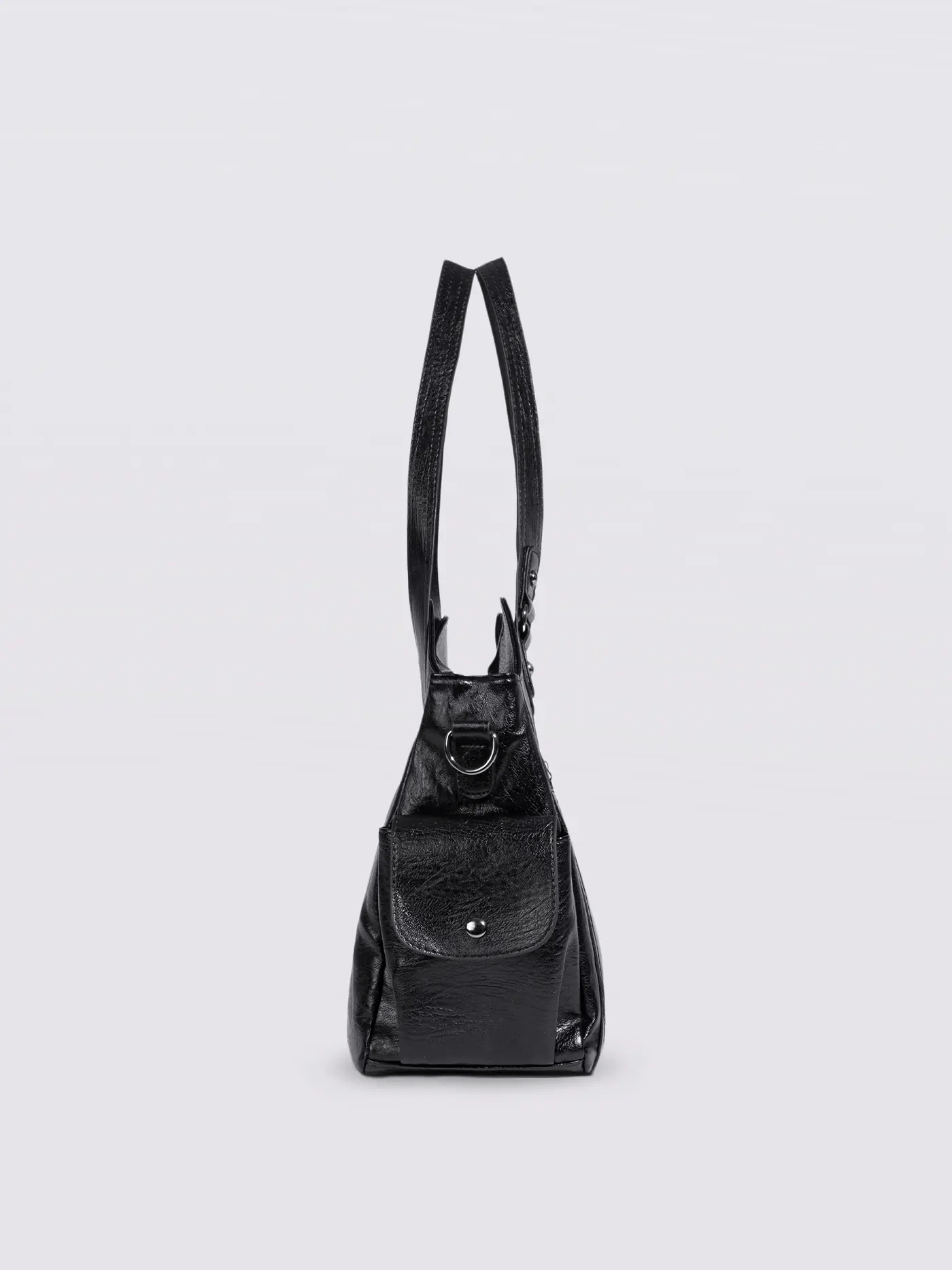 Sofia – Elegante Kontrasttasche aus Kunstleder