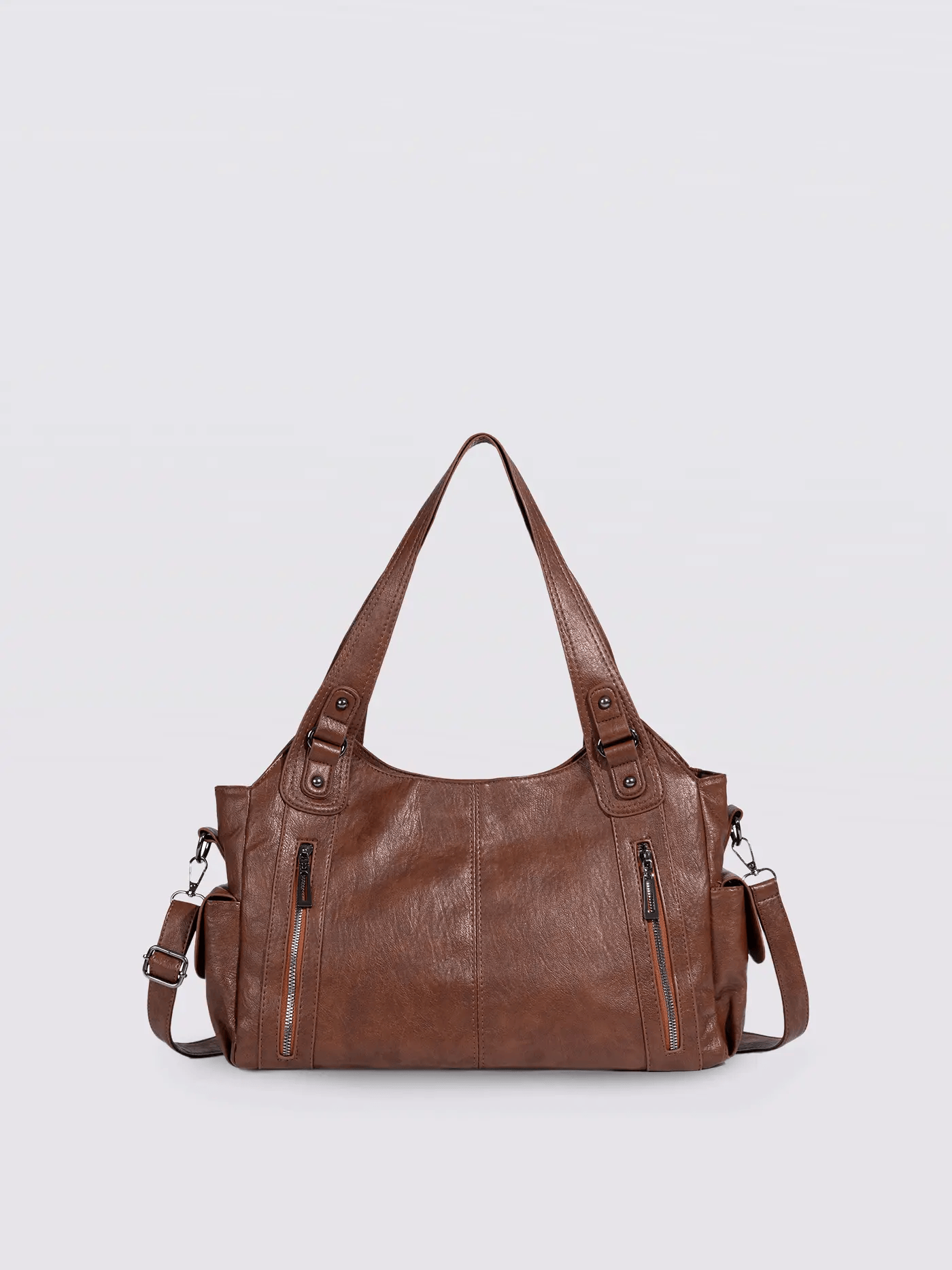 Sofia – Elegante Kontrasttasche aus Kunstleder