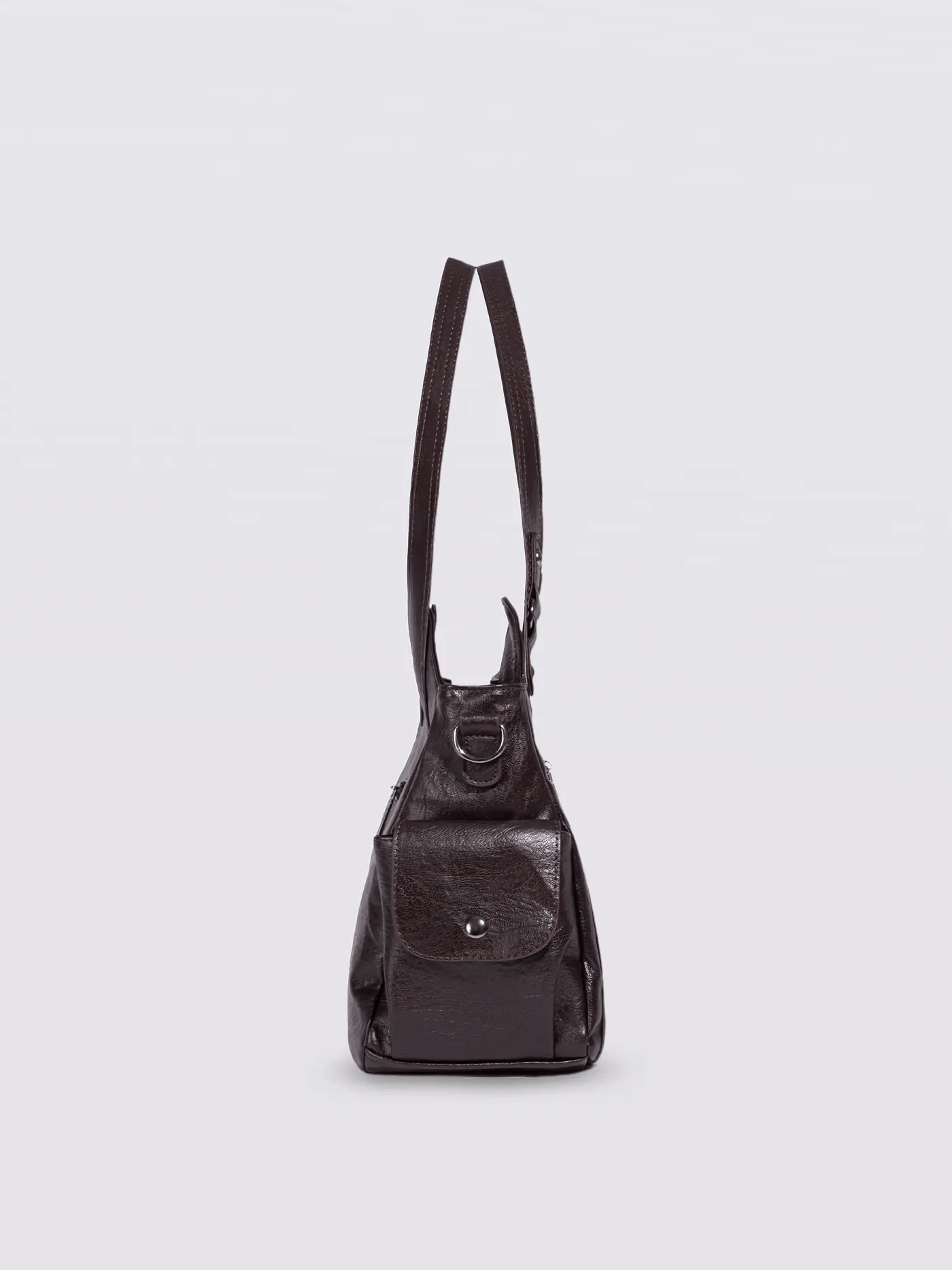 Sofia – Elegante Kontrasttasche aus Kunstleder