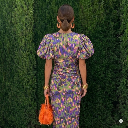 Tora™ - Kleid mit Plisseeärmeln