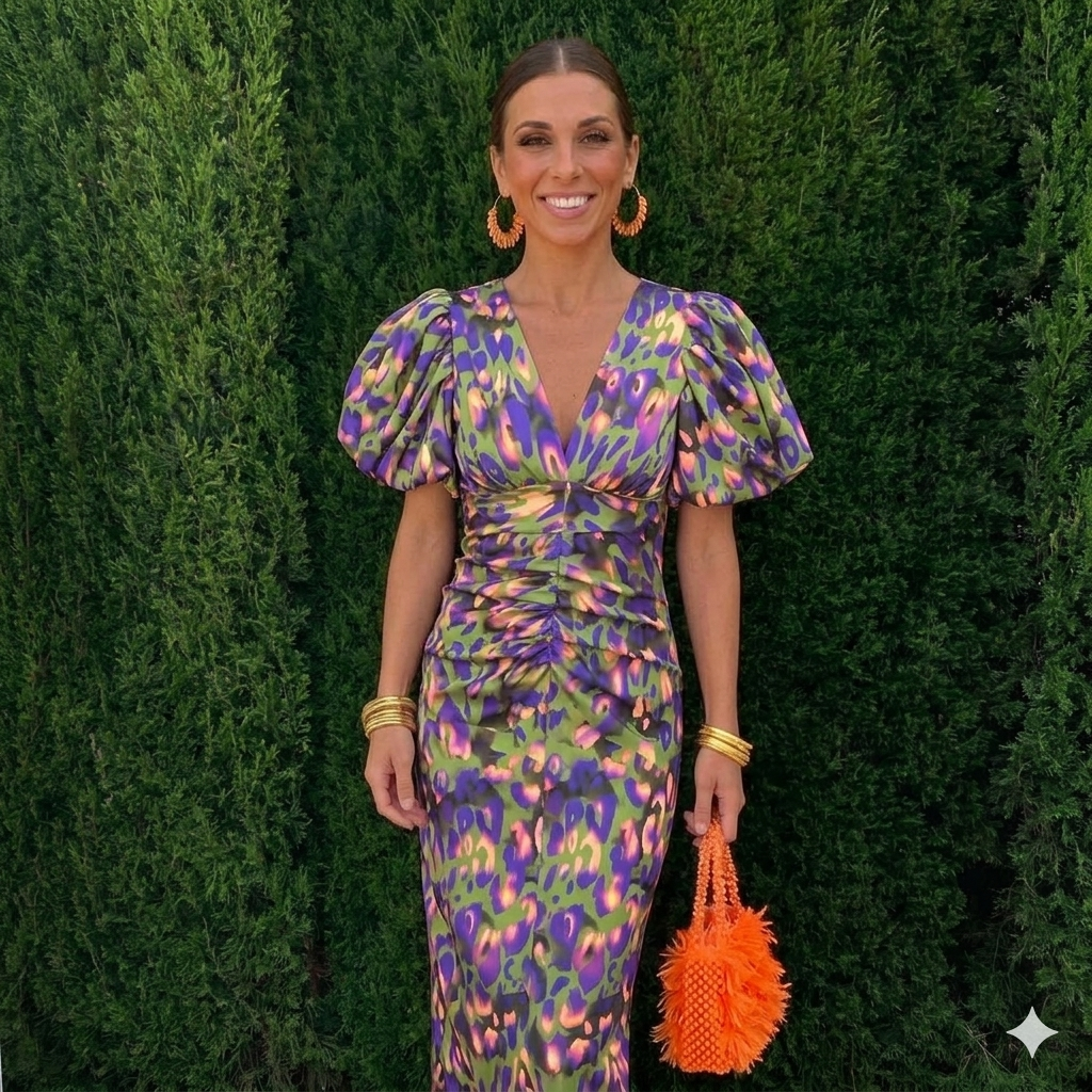 Tora™ - Kleid mit Plisseeärmeln