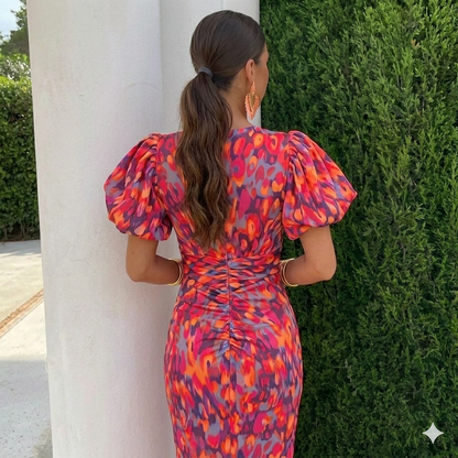 Tora™ - Kleid mit Plisseeärmeln