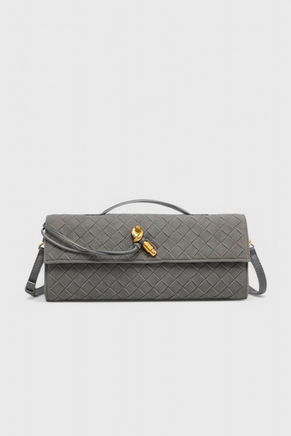 Melanie Klassische Schultertasche aus Wildleder