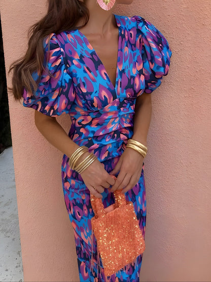 Tora™ - Kleid mit Plisseeärmeln