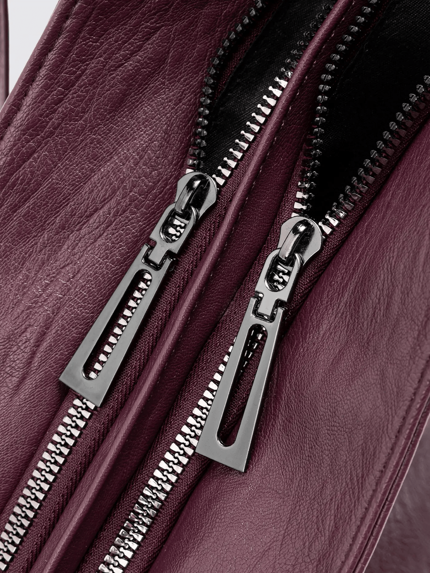 Sofia – Elegante Kontrasttasche aus Kunstleder